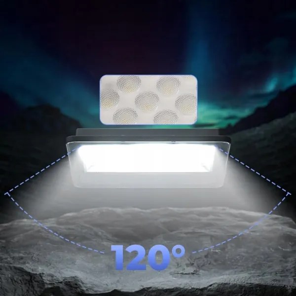 LED vonkajší reflektor LED/100W/230V 4500K IP65 sivý