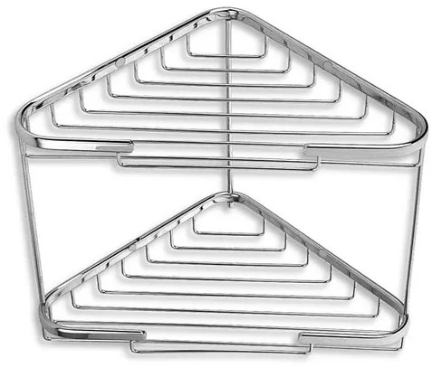 Novaservis Metalia rohová polička chróm 6070.0