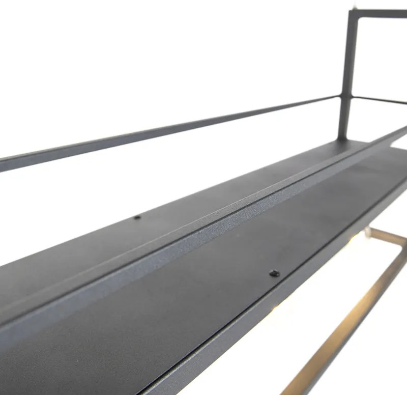 Inteligentné závesné svietidlo čierne vrátane WiFi A60 - Cage Rack