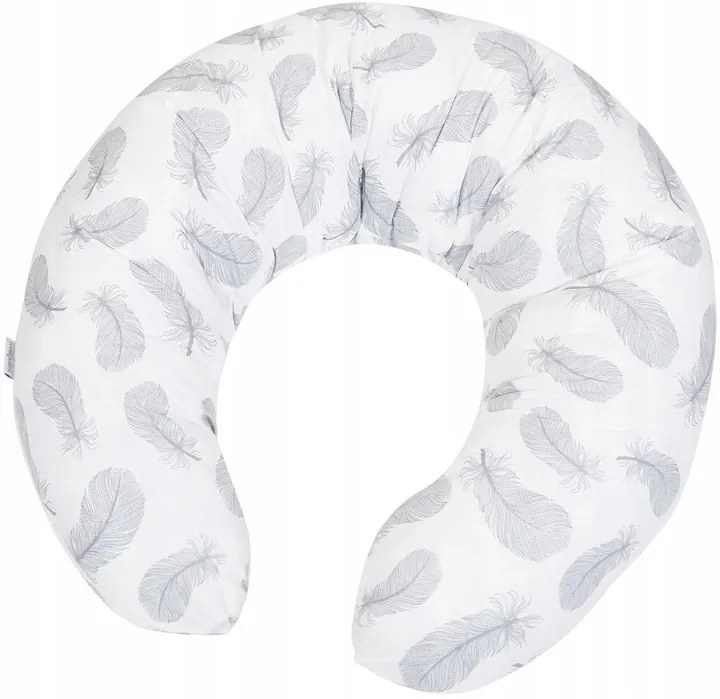 Dojčiaci vankúš BABYMAM PREMIUM - Pierka s bielou