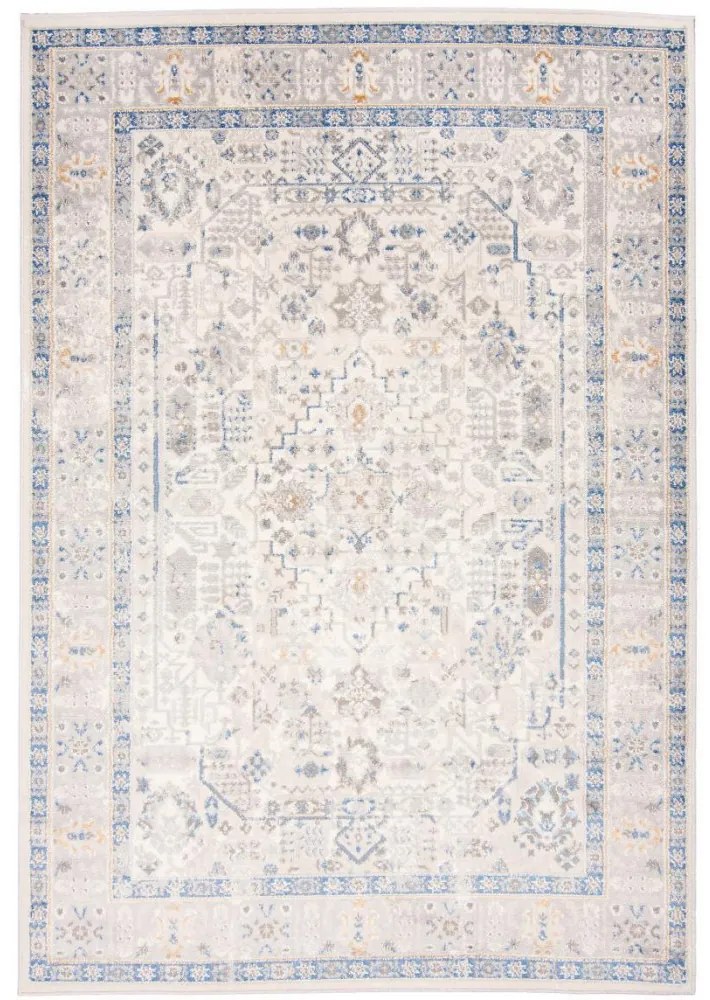 Kusový koberec Idaho krémovo modrý 140x200cm