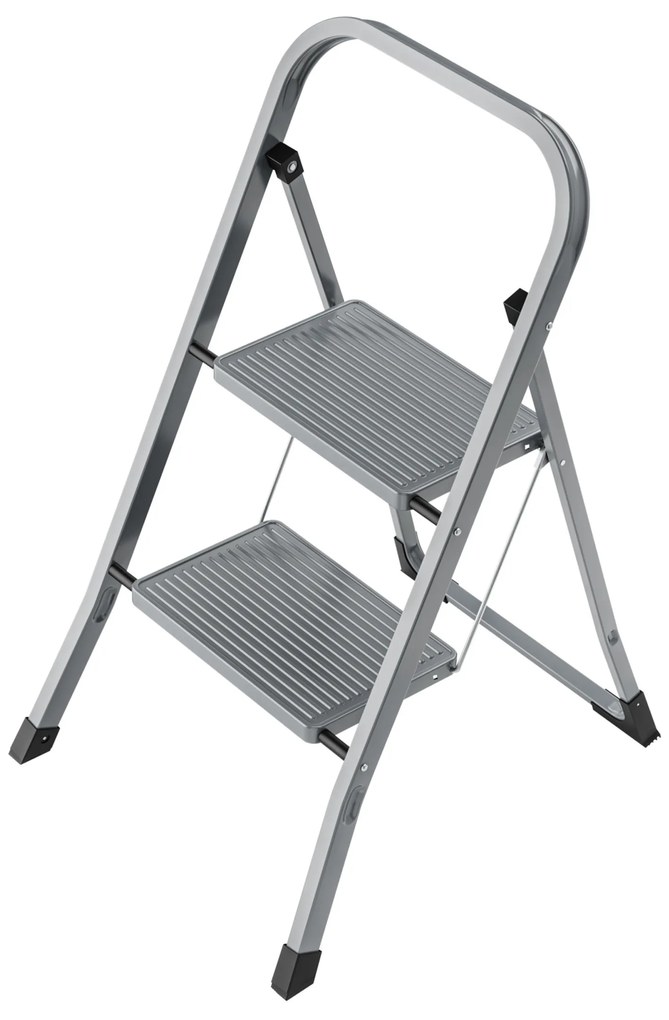 Hailo Sklopné schodíky (strieborná) (100390301)