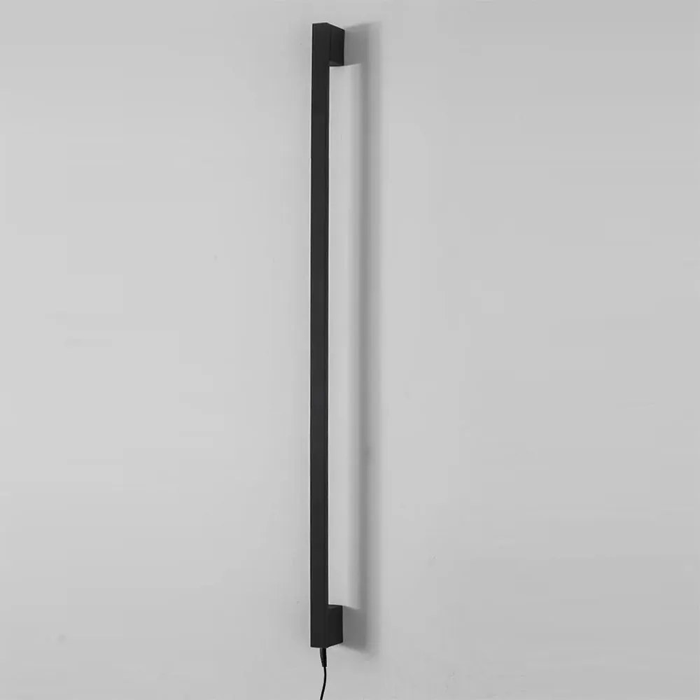 Toolight Toolight, LED nástenné svietidlo 100cm, 15W, 3000K, LHJ064-W, čierna matná, OSW-60033