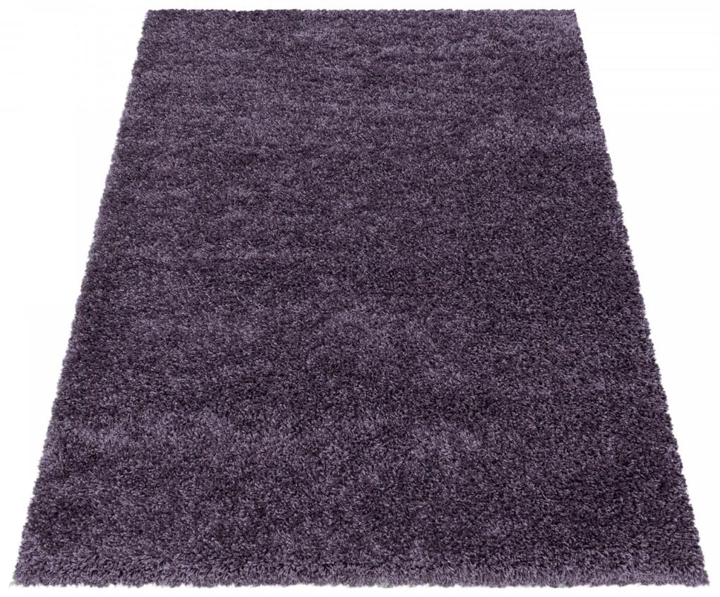 Ayyildiz koberce Kusový koberec Sydney Shaggy 3000 violett - 160x230 cm