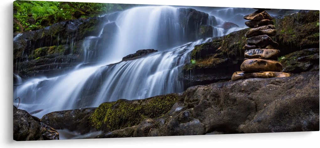 Obraz vodopádu (120x50 cm)