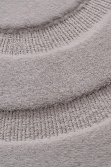 Kúpeľňový koberček MOYO CIRCLE tmavobéžový kruh