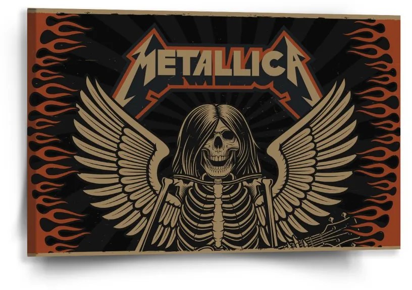 Sablio Obraz METALLICA Padlý anděl - 60x40 cm