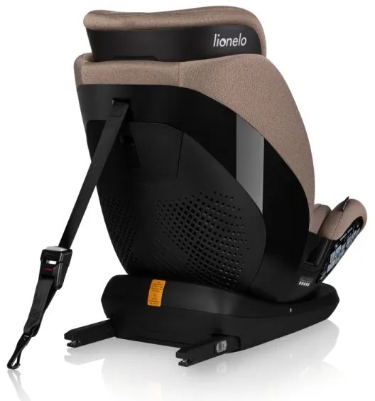 Lionelo - Autosedačka so základňou otočná LAVENDER i-Size 76-150 cm Béžová Latte