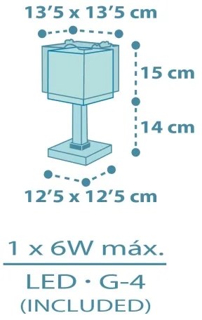 Dalber 63451 - LED detská lampička BABY DINOS 1xG4/4W/230V pestrofarebná
