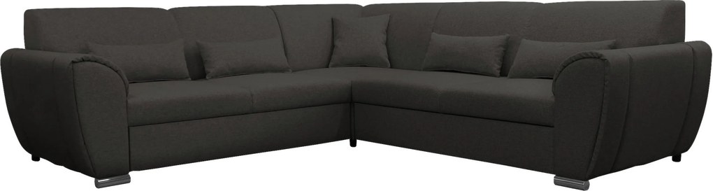 XXXLutz ROHOVÁ SEDAČKA, textil, antracitová Livetastic - Sedačky - 001574004216
