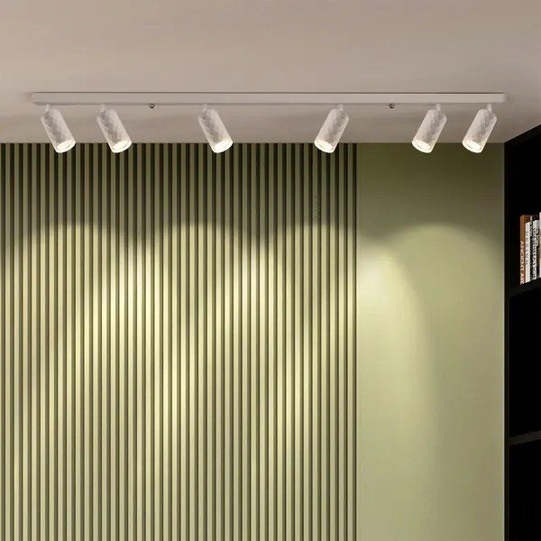 Brilagi - Bodové svietidlo SELE DIAMANT 6xGU10/30W/230V biele