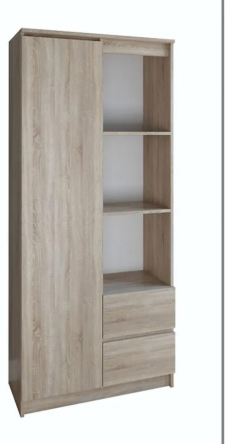 Regál Kancelársky Rs-80 BILY dub Sonoma