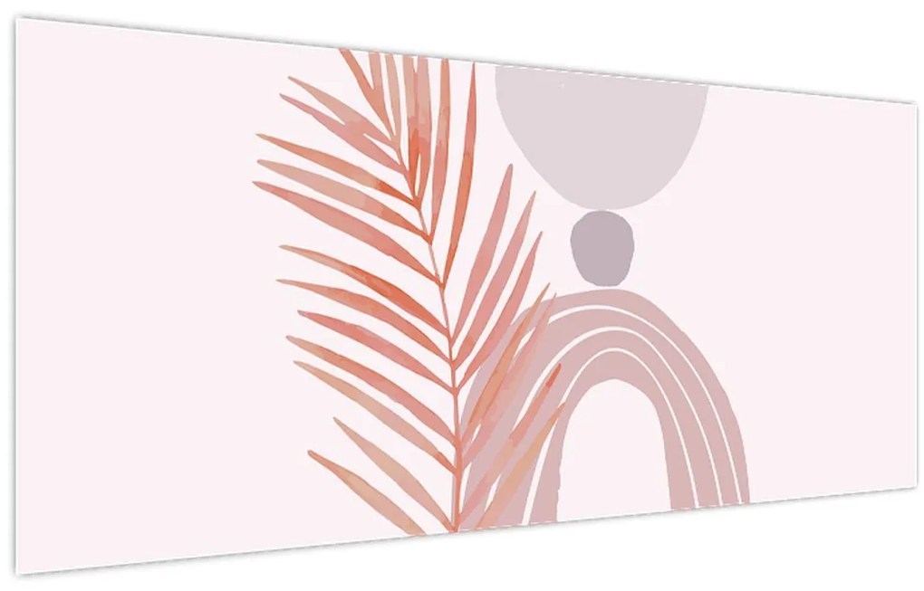 Obraz - Fialový minimalizmus N⁰1 (120x50 cm)