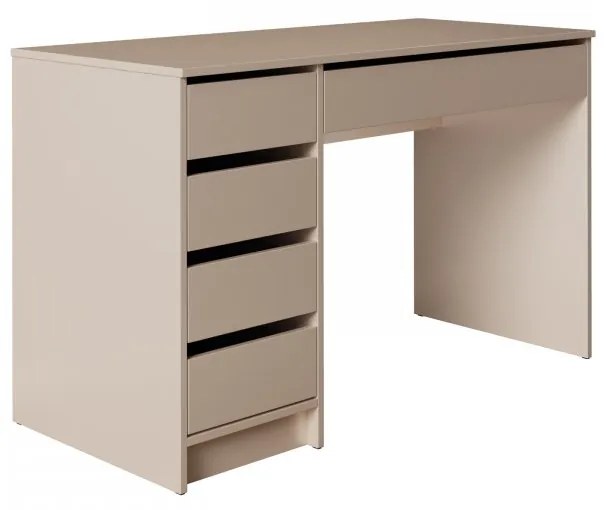 PC stolík Heron, Farby: biela / biely lesk
