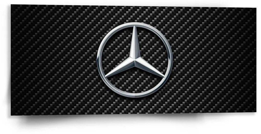 Sablio Obraz Logo 4 Carbon - 110x50 cm