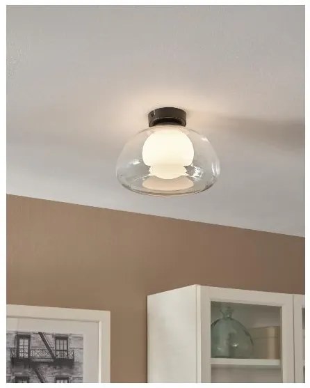 Livarno home Nástenná a stropná LED lampa (transparentná)  (100393033)