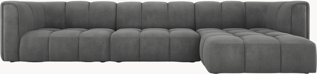 Modulárna ženilková rohová pohovka Moritz (5-miestna)