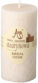 Stearínová sviečka Capri Bavlna, 12 cm