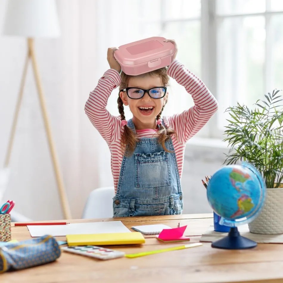 Westmark Box na desiatu MAXI, 935 ml, ružová, L