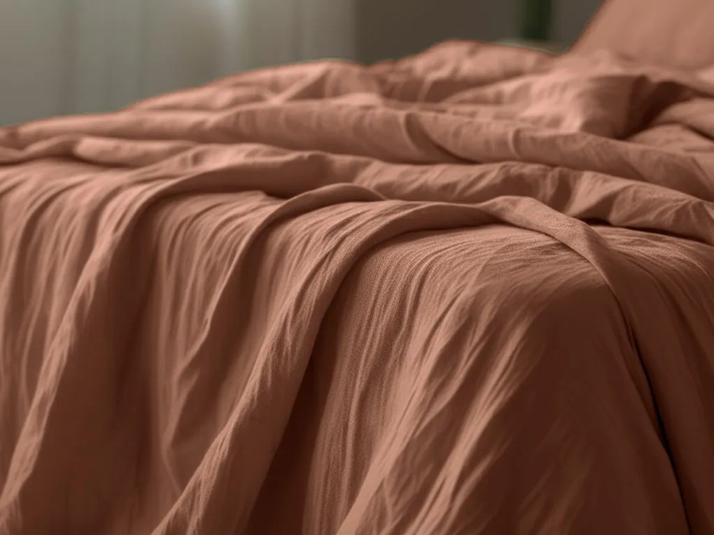 Mušelínové obliečky MUSSARI svetlohnedé Rozmer obliečok: 70 x 90 cm | 140 x 200 cm