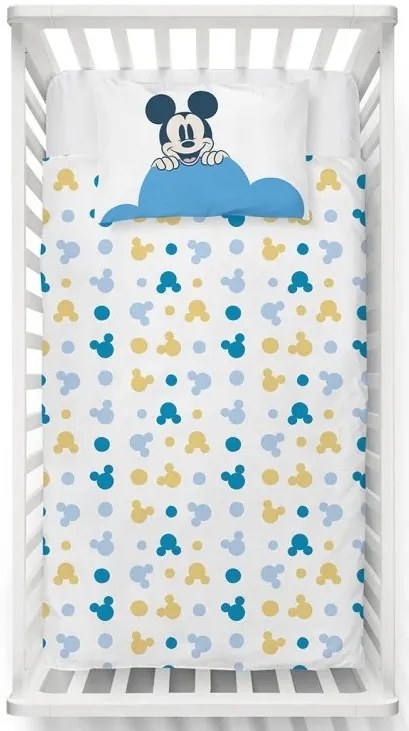 Obliečky do postieľky Mickey Mouse si Najlepší  100x135/40x60 cm