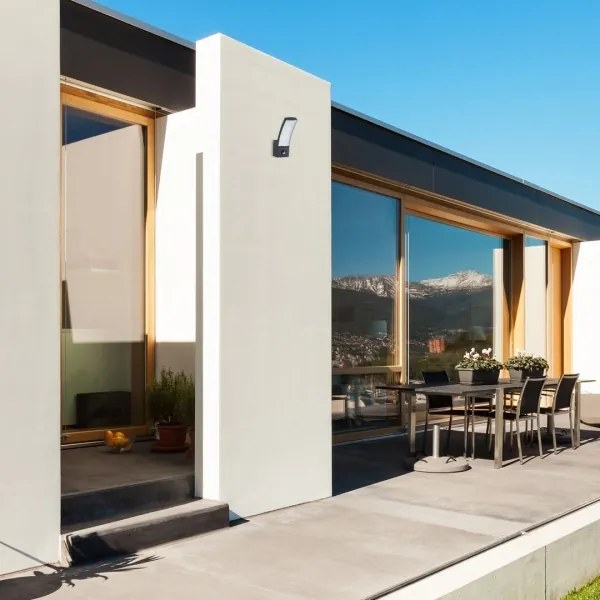 Rabalux 7505-LED Vonkajšie nástenné svietidlo so senzorom PALANGA 12W/230V IP44