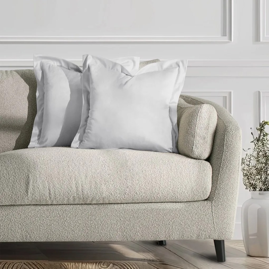 Obliečky na vankúše AmeliaHome Velvet Side biele