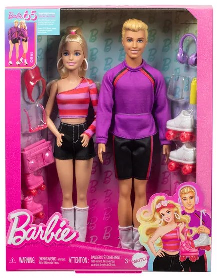 Barbie Bábiky Barbie a Ken 65. výročie  (100380846)