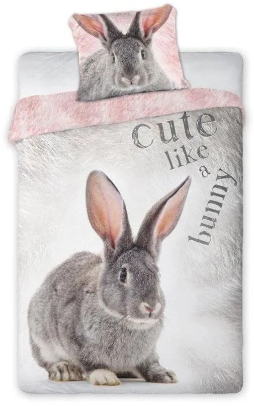 Detské obliečky Králik FARO 140x200+70x90