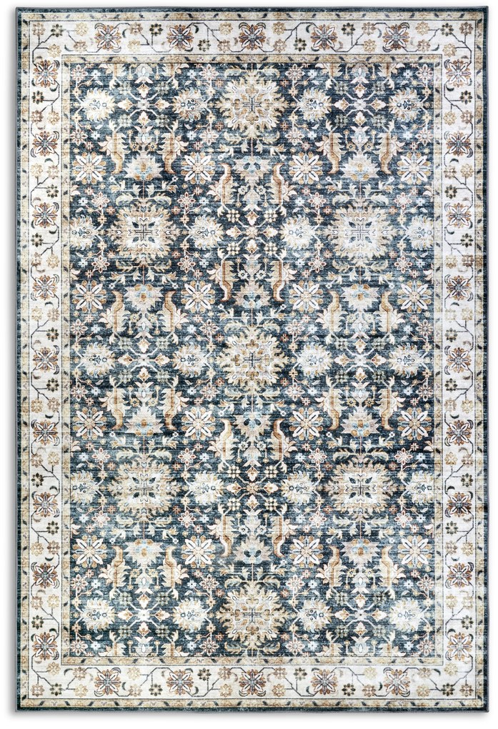 ELLE Decoration, Kusový koberec Imagination New 106044 Blue/Cream z kolekcie Elle, 120x160, modrá, obývacia izba