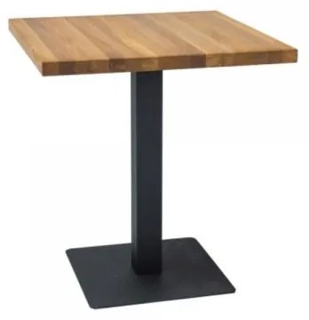 Jedálenský stôl Puro 80 x 80 cm - doska dyha