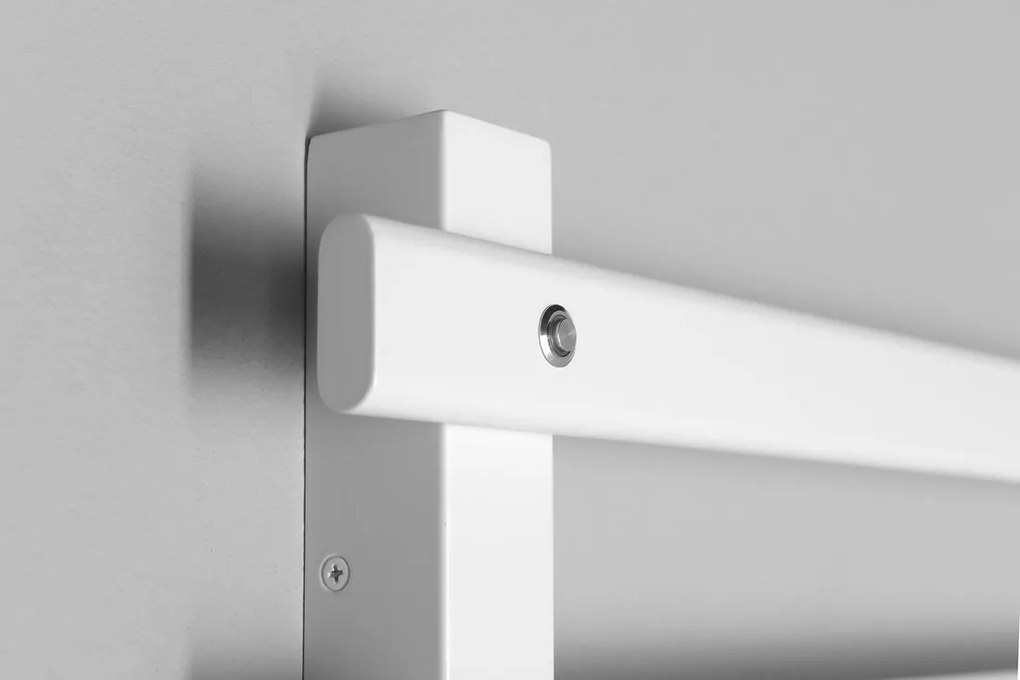 Sapho Sapho, ELCOR elektrický sušiak uterákov 480x920x50mm, 128W, biela matná, EB450