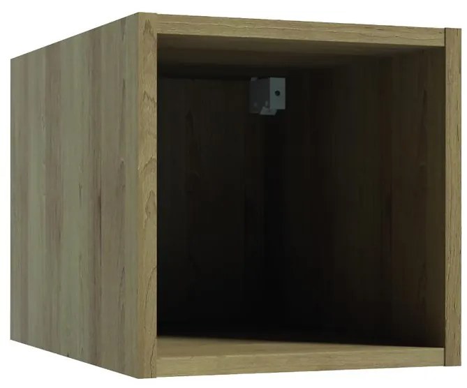 Kúpeľňová skrinka Qubik hľuzovkový buk 30x30x44