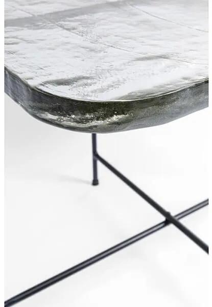 Ice konferenčný stolík čierny 63x46 cm