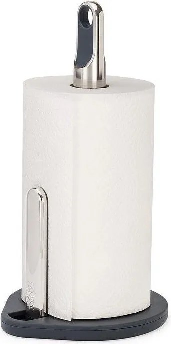 Tmavosivý plastový stojan na papierové utierky Hold – Joseph Joseph