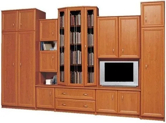 Obývacia stena Daga, jelša/jelša (U13 zlato)