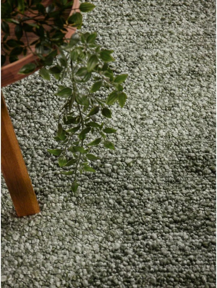 Zelený ručne tkaný koberec z materiálu buklé 200x290 cm Notting Hill Portobello – Ted Baker