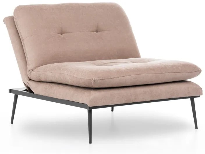 Rozkladacie kreslo Martin ružové