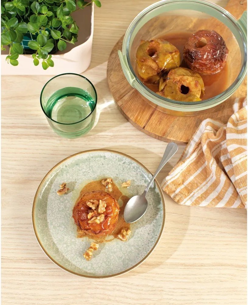 Sklenená forma do teplovzdušnej fritézy 20,5x19,5 cm – Lékué