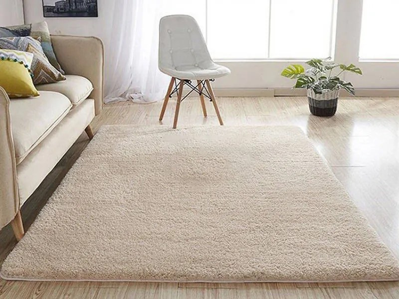 TZ Béžový obdĺžnikový koberec Alpaka Rozmer: 130x190 cm