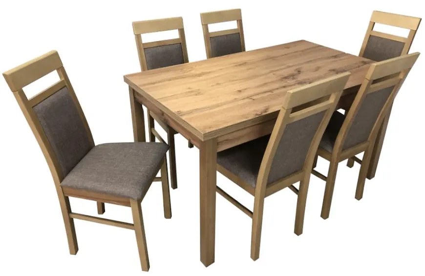 Emilia 1+6 St874 140x80+40 Wotan Kr981 Wotan Fancy96