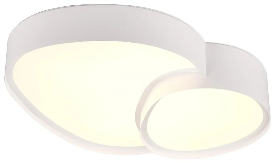 Biele LED stropné svietidlo 36x43.5 cm Rise – Trio