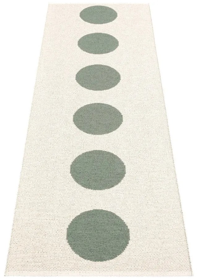 Zelený vnútorný a vonkajší behúň 70x225 cm Vera Army – Pappelina