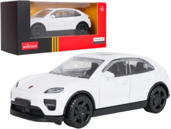 Model auta Porsche Macan 1:43 RASTAR biele