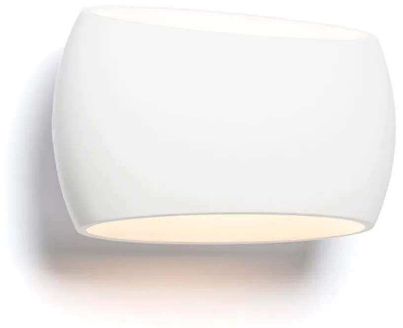 RED - Design Rendl - R12365 - Nástenné svietidlo VERITA 1xE27/33W/230V biela