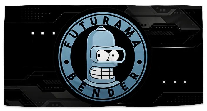 Sablio Uterák Futurama Bender Technology - 50x100 cm