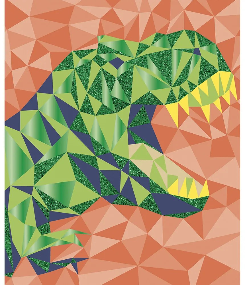 Detský ateliér maxi - mozaika - dinosaury