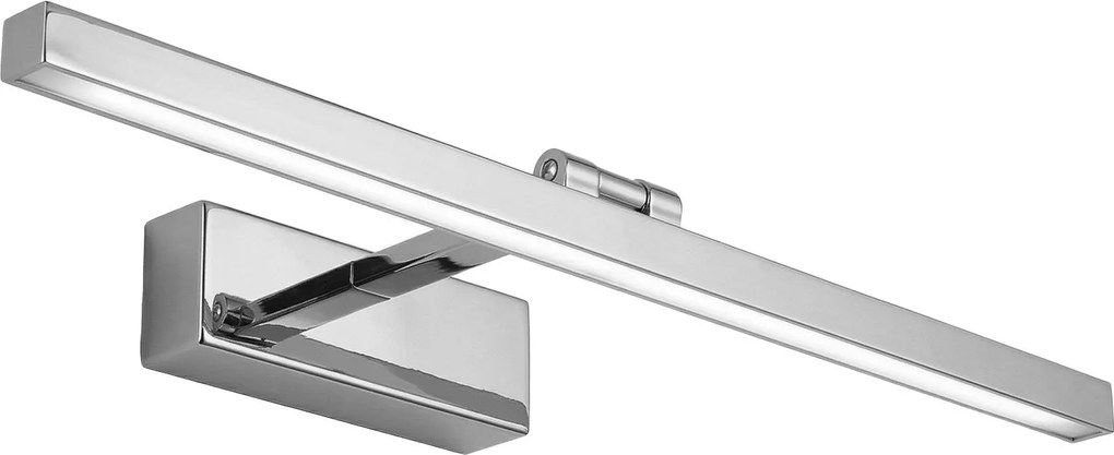 Toolight Toolight, LED nástenné svietidlo, 60cm, 9W, 4000K, 500lm, APP1858-1W, chrómová, OSW-66011