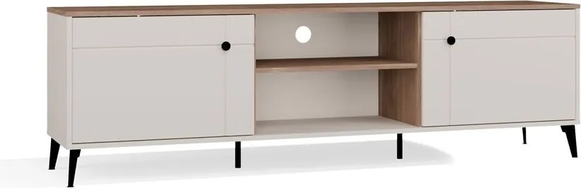 TV stolík Point 183 cm dub Castello/kašmírová