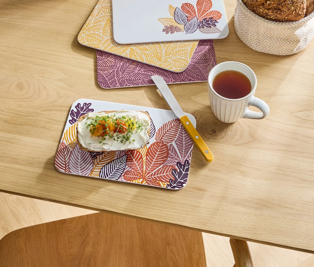 Raňajkové dosky na krájanie, 4 ks